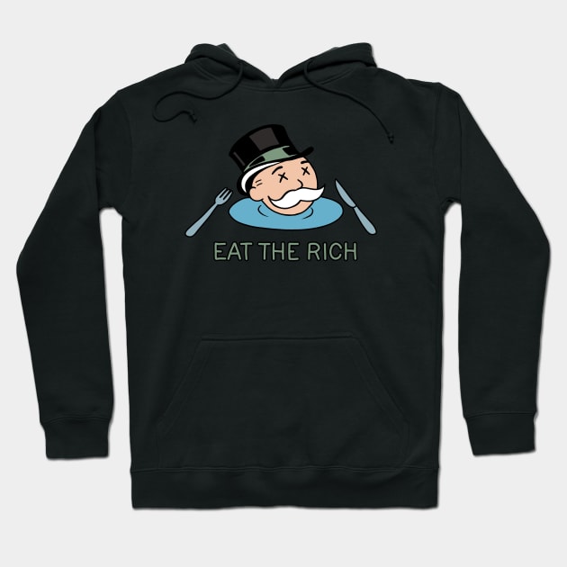 Eat The Rich Hoodie by valentinahramov